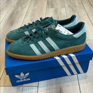 Adidas BRMD Mystery Green gum bottom sneakers shoes men's size 9.5 NEW